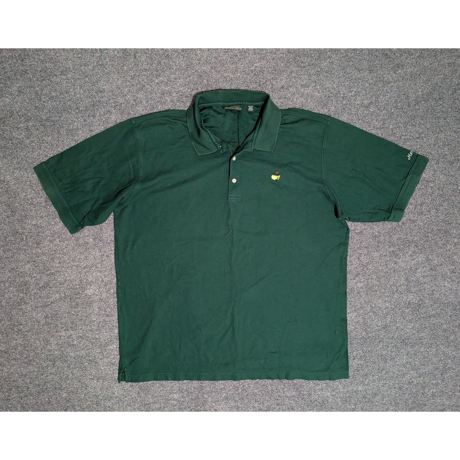 Masters Collection Polo Shirt Mens Xxl Golf Green